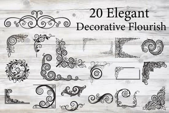 Elegant Decorative Flourish