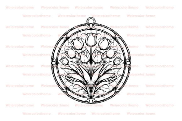 Tulip Suncatcher SVG Review